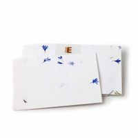 Unser Briefpapier-Sortiment. Beispiel: Umschläge Kornblume aus Büttenpapier